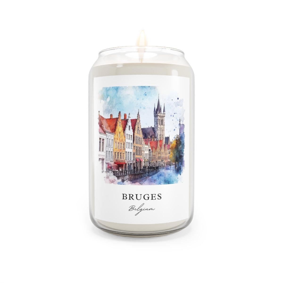 Bruges, Belgium scented soy candle