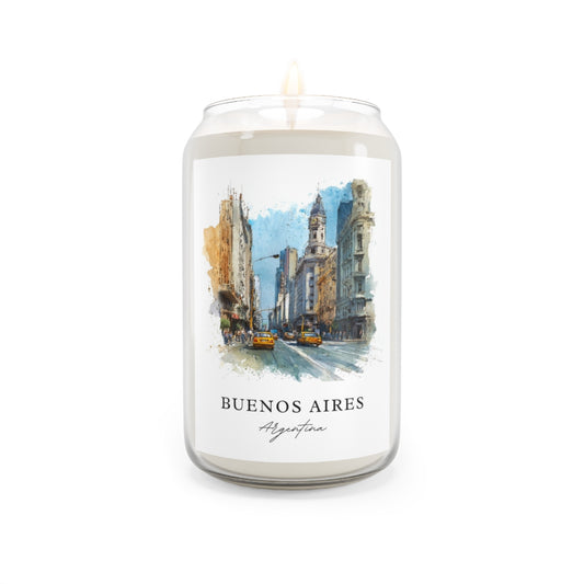 Buenos Aires, Argentina scented soy candle