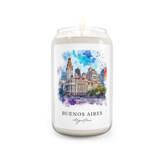 Buenos Aires, Argentina scented soy candle