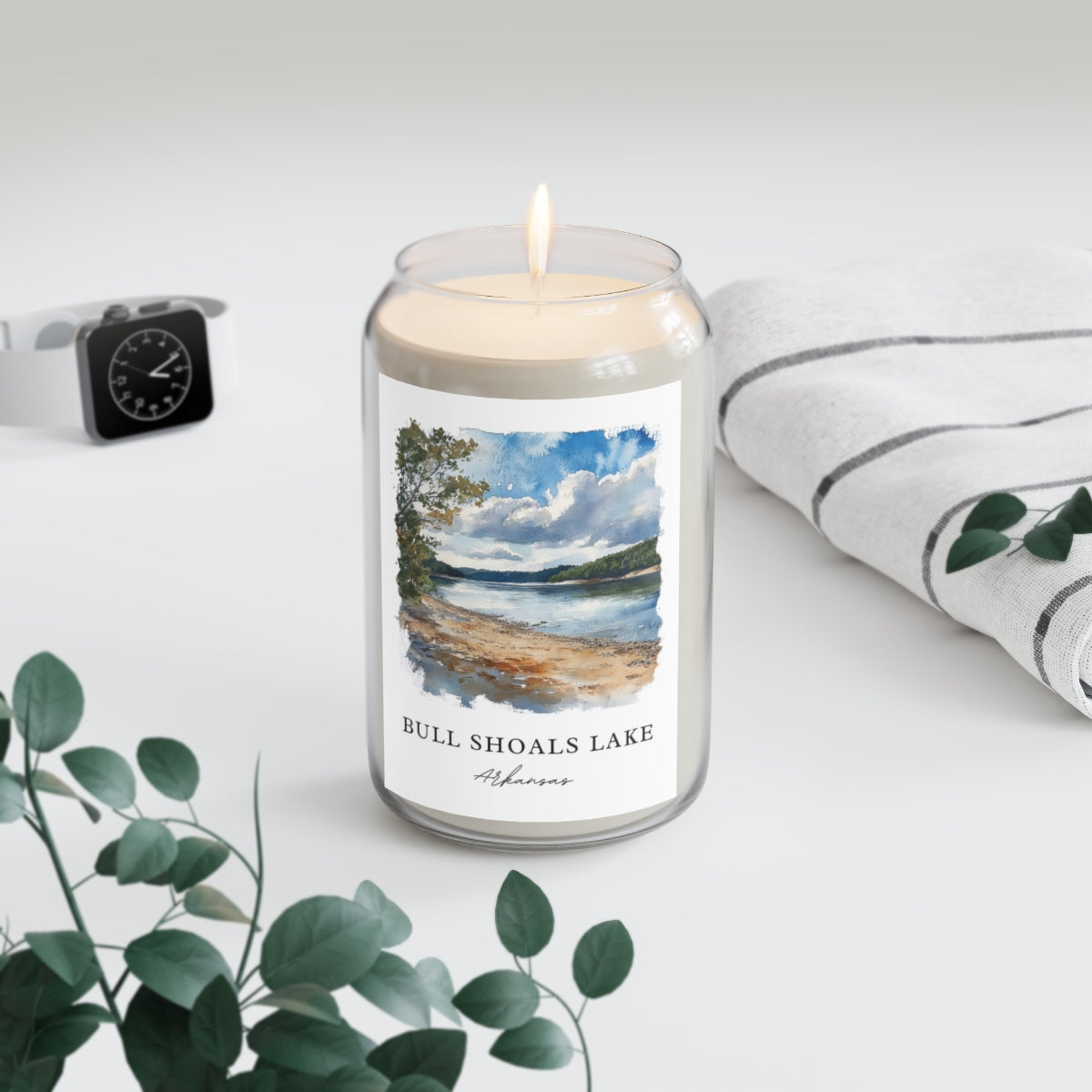 Bull Shoals Lake, Arkansas scented soy candle