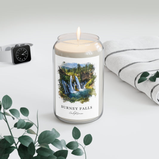 Burney Falls, California scented soy candle