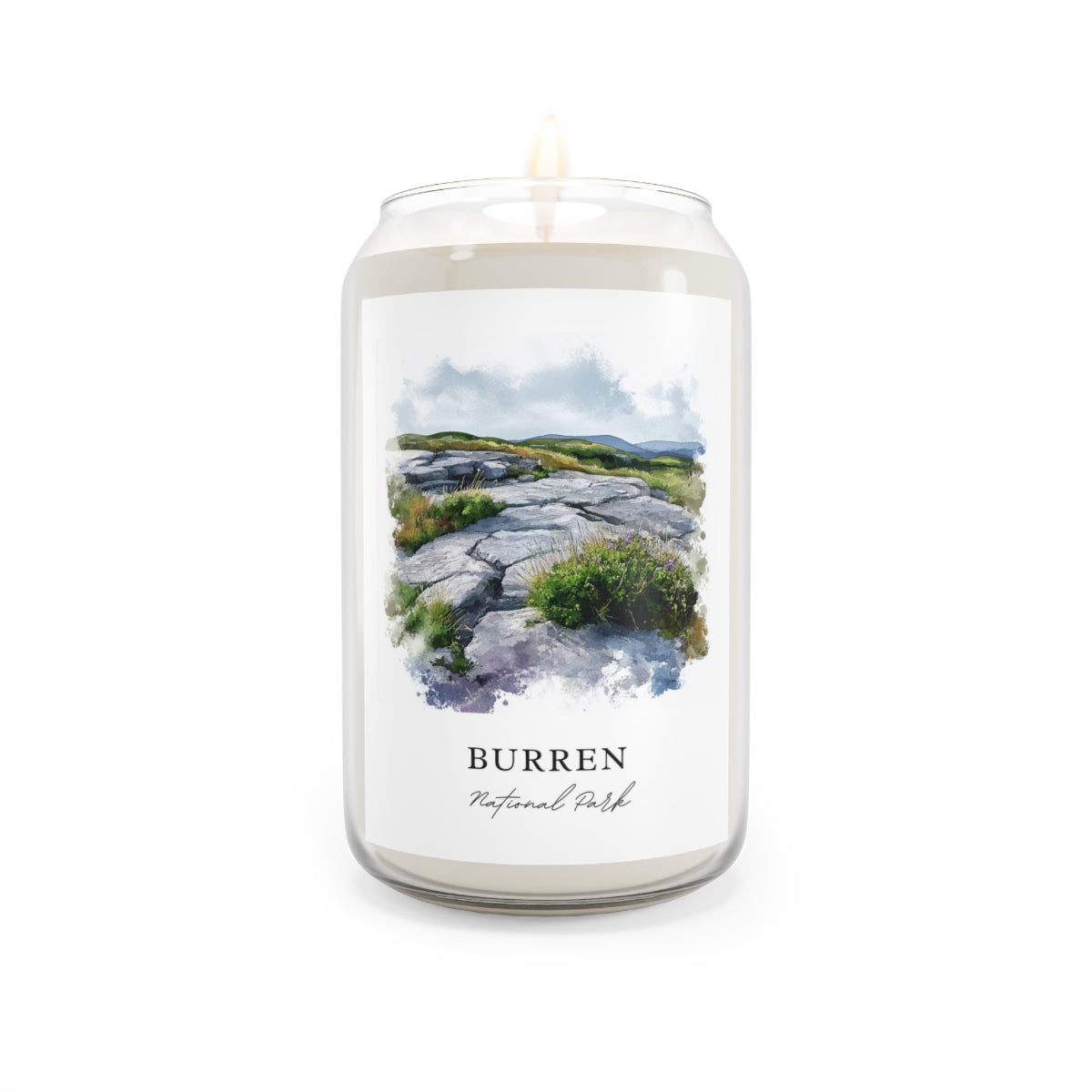 Burren, National Park scented soy candle