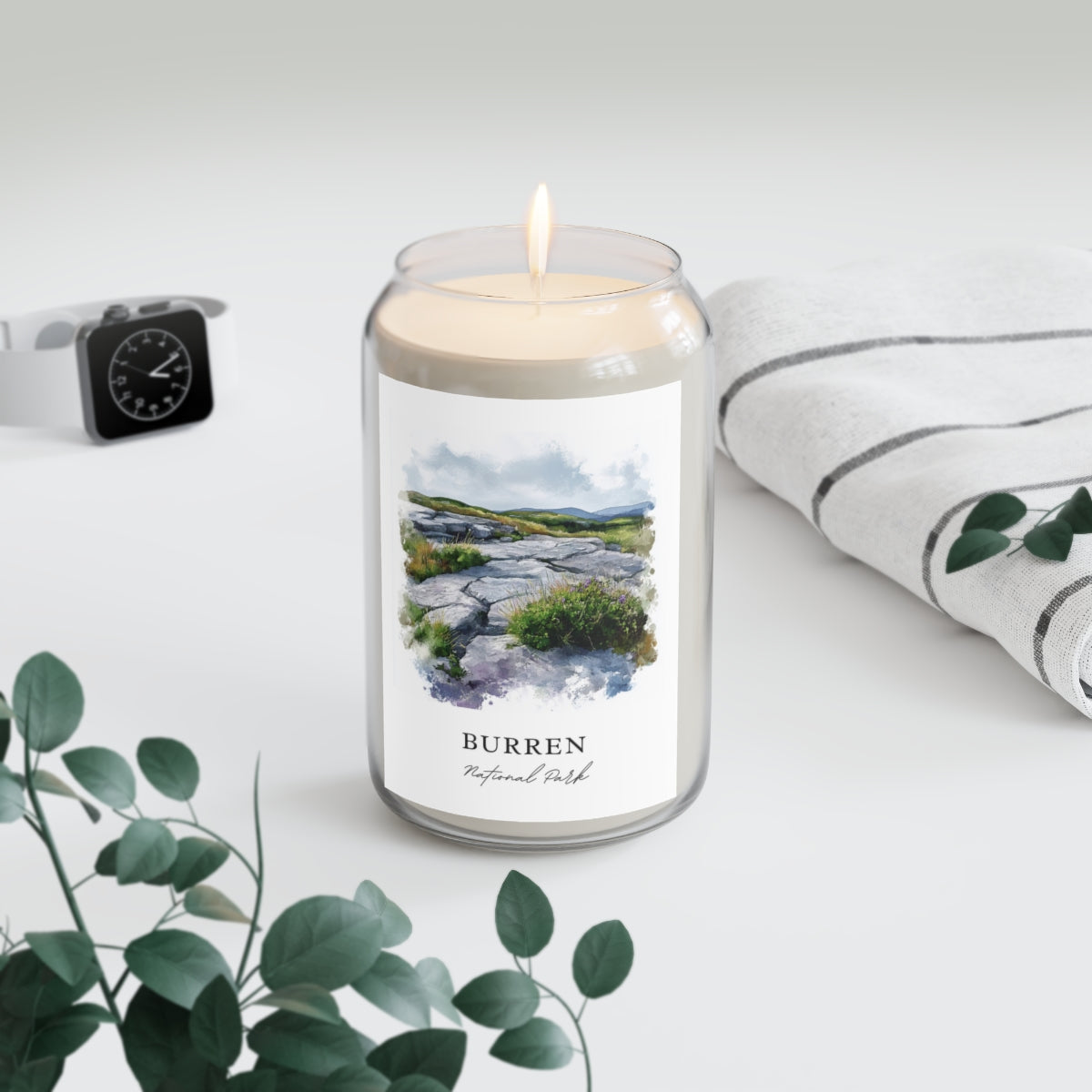 Burren, National Park scented soy candle