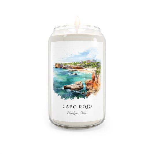 Cabo Rojo, Puerto Rico scented soy candle
