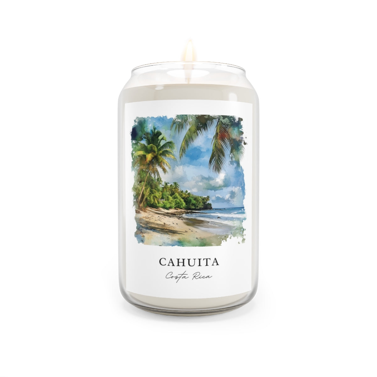 Cahuita, Costa Rica scented soy candle