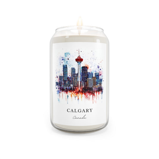 Calgary, Canada scented soy candle