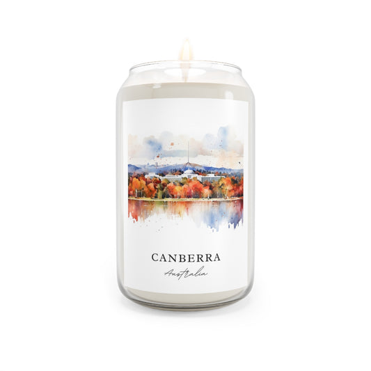 Canberra, Australia scented soy candle