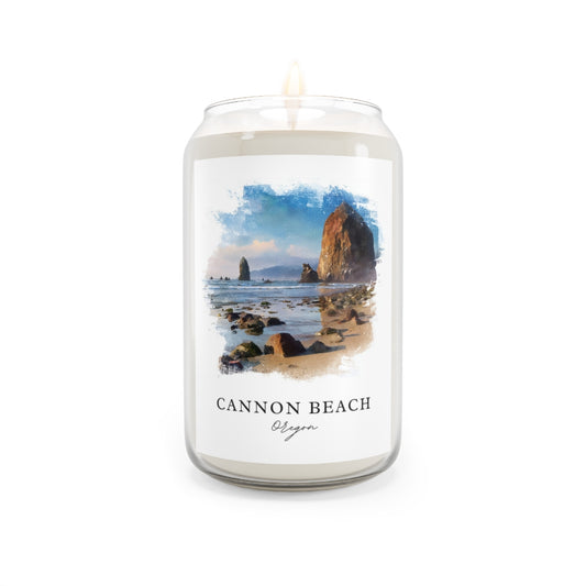 Cannon Beach, Oregon scented soy candle