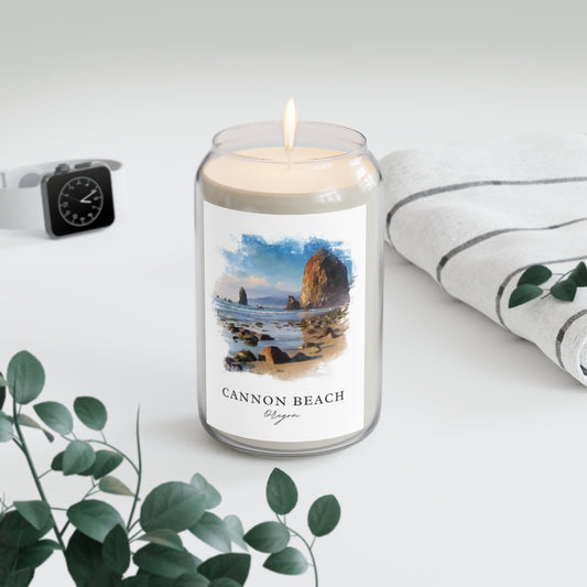 Cannon Beach, Oregon scented soy candle