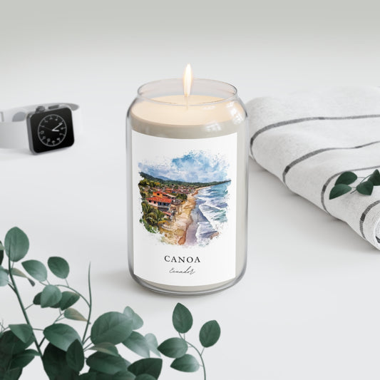 Canoa, Ecuador scented soy candle