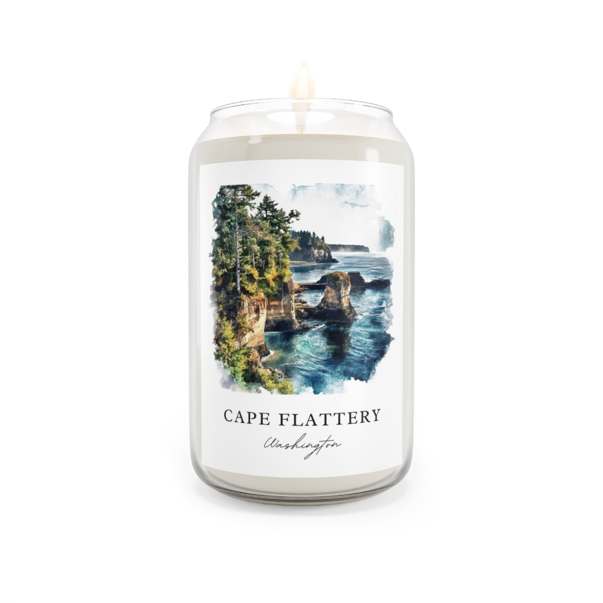 Cape Flattery, Washington scented soy candle