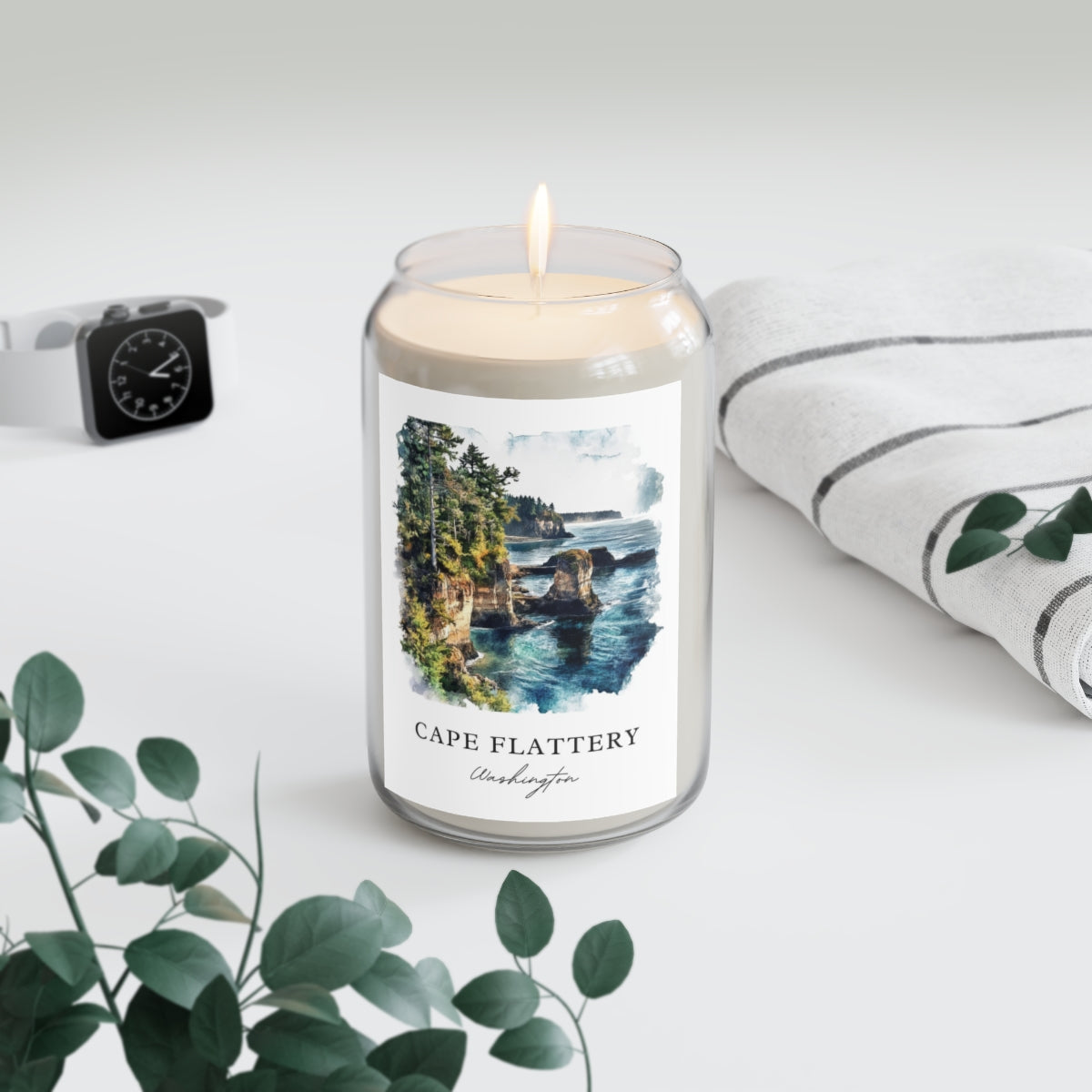 Cape Flattery, Washington scented soy candle