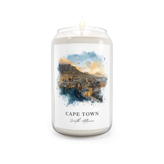 Cape Town, South Africa scented soy candle