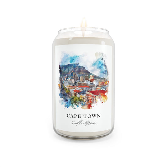 Cape Town, South Africa scented soy candle