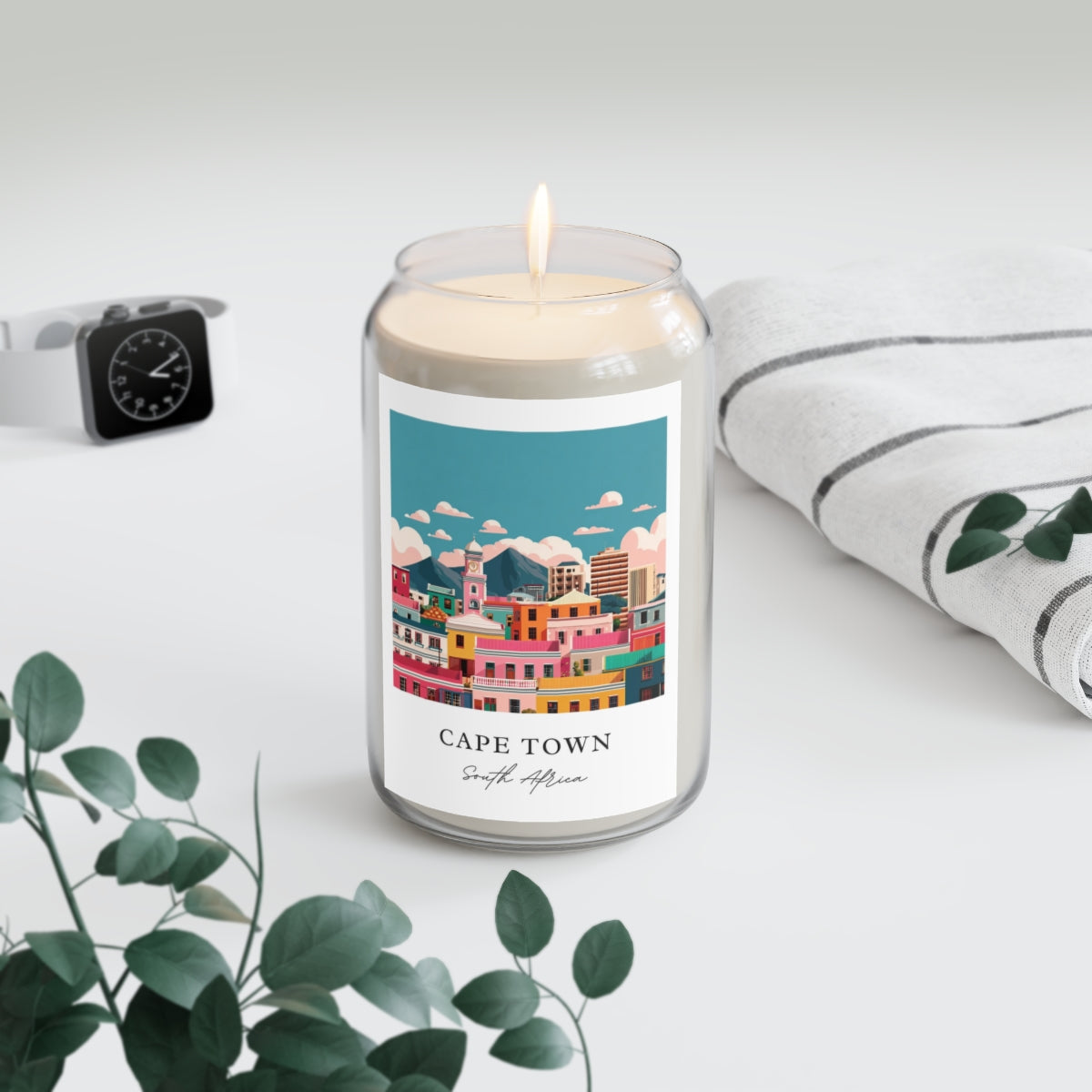 Cape Town, South Africa scented soy candle
