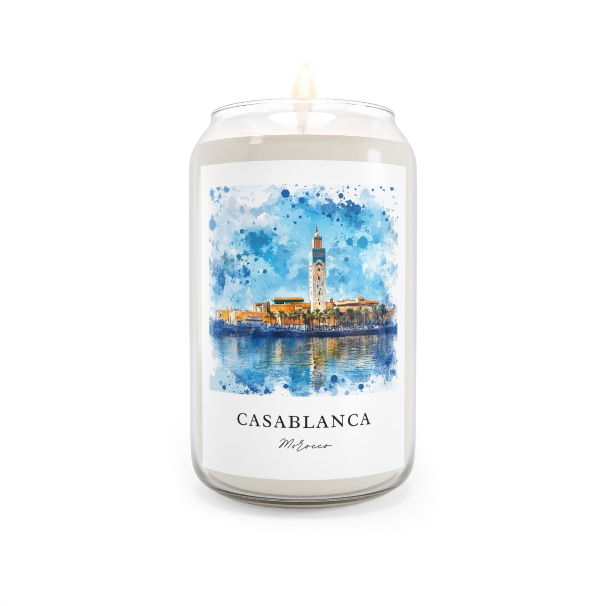 Casablanca, Morocco scented soy candle