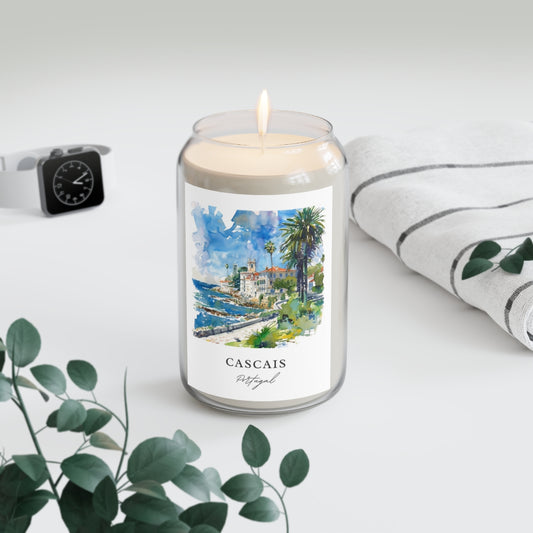 Cascais, Portugal scented soy candle