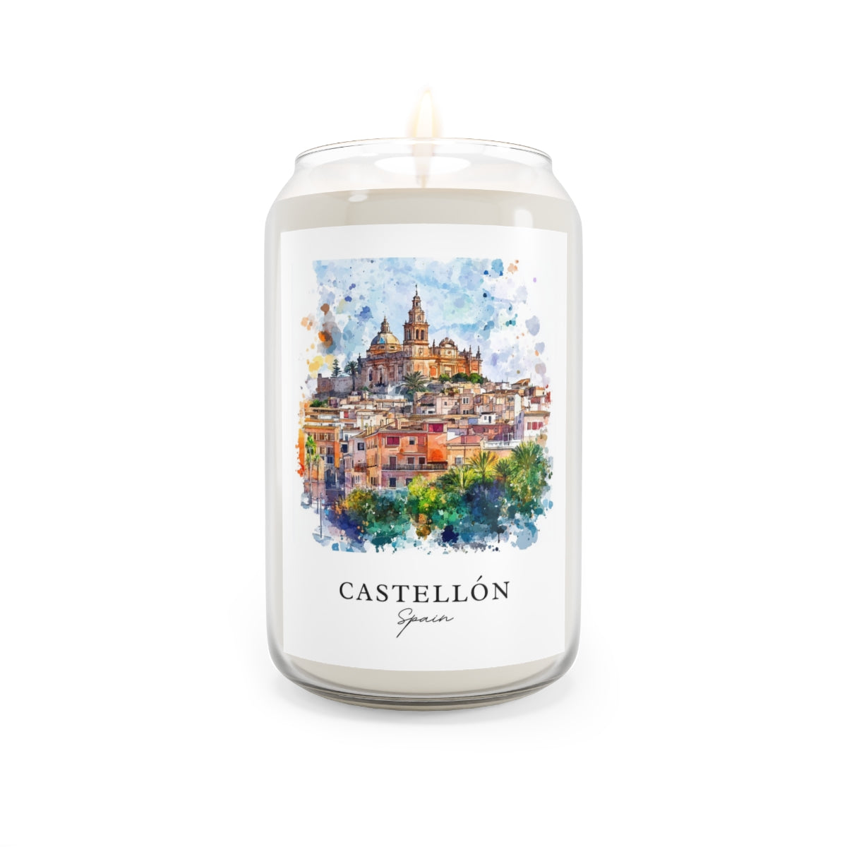 Castellón, Spain scented soy candle