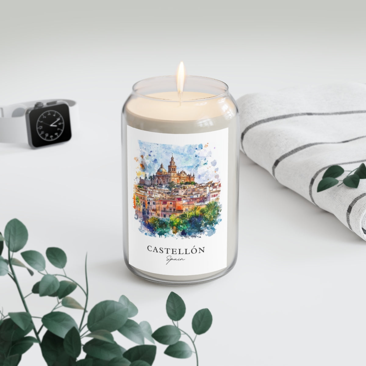 Castellón, Spain scented soy candle