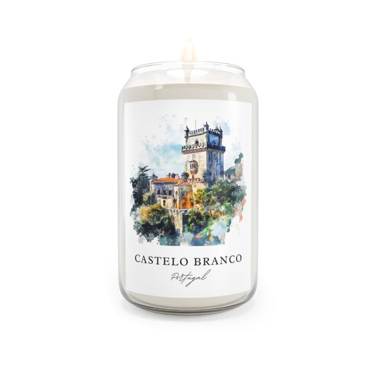 Castelo Branco, Portugal scented soy candle