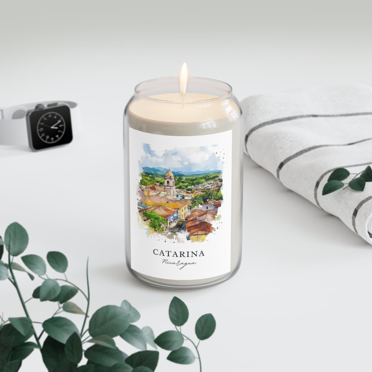Catarina, Nicaragua scented soy candle
