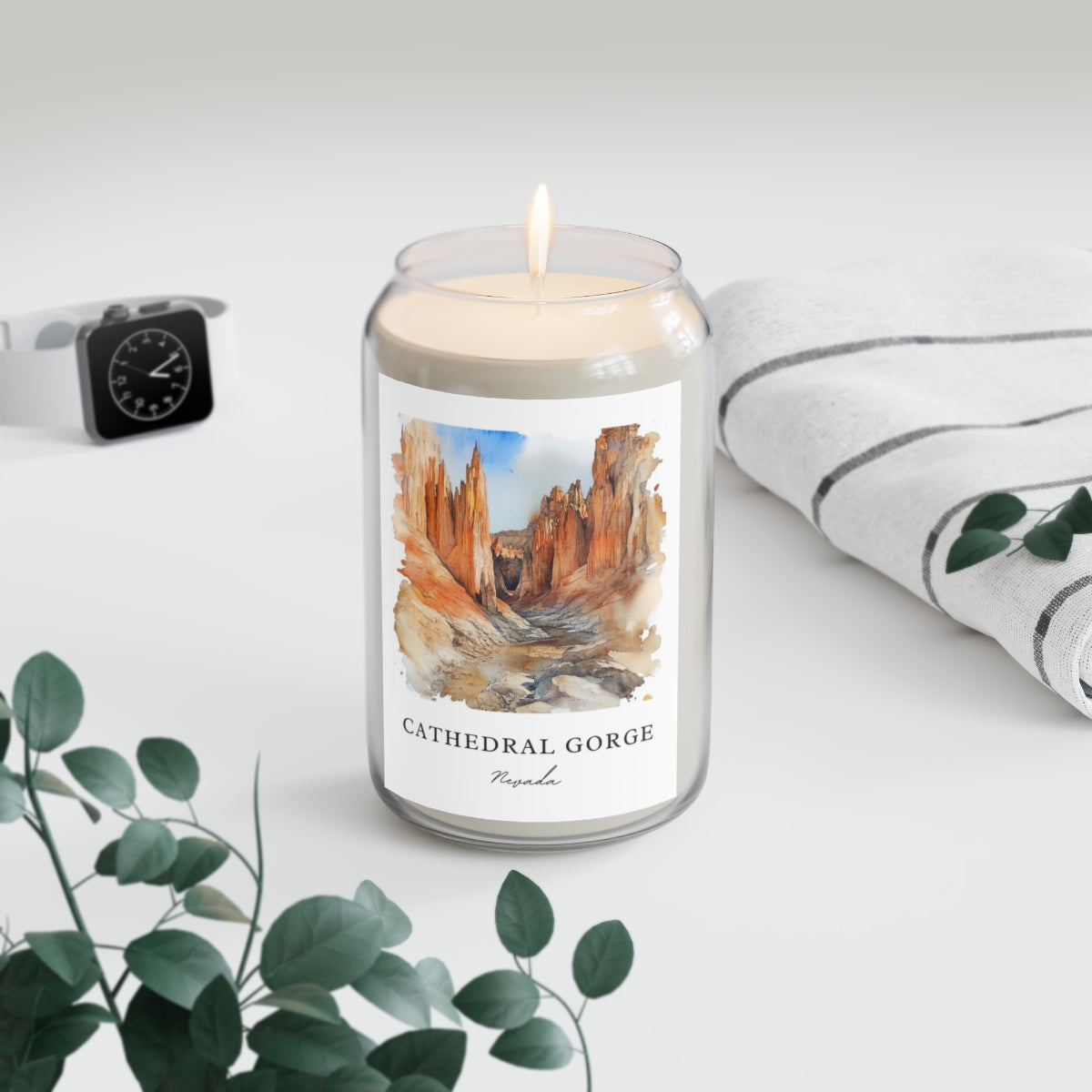 Cathedral Gorge, Nevada scented soy candle
