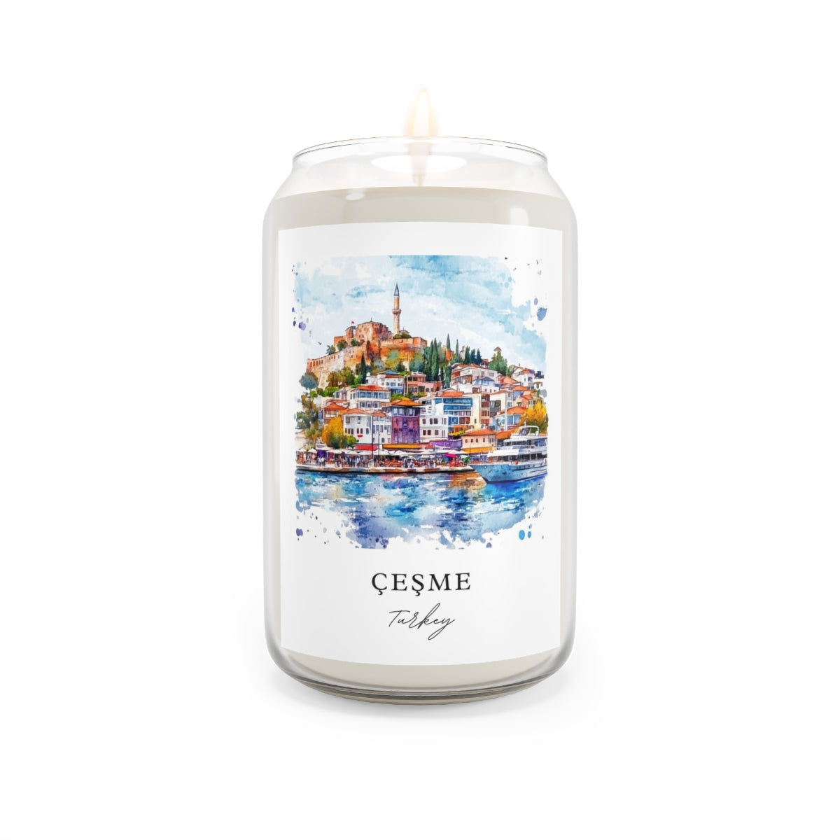 Çeşme, Turkey scented soy candle