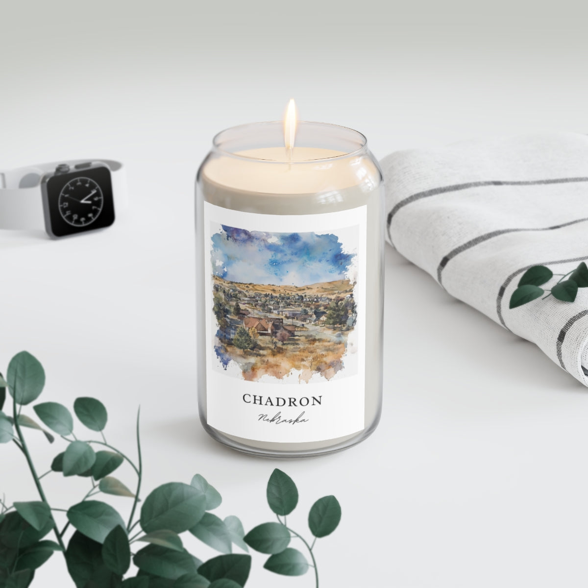 Chadron, Nebraska scented soy candle