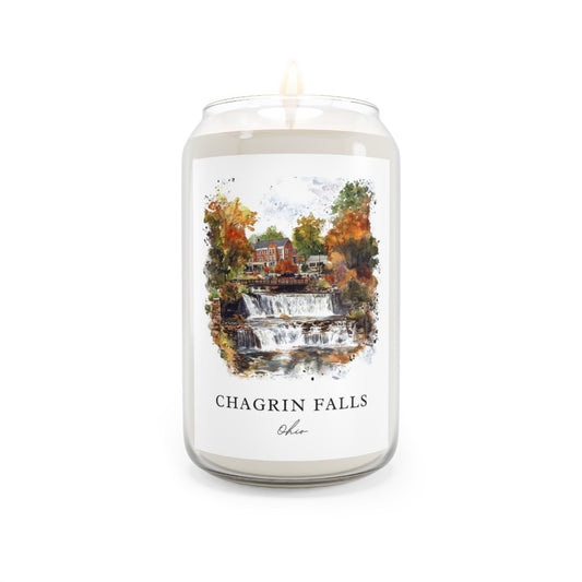 Chagrin Falls, Ohio scented soy candle