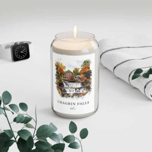 Chagrin Falls, Ohio scented soy candle