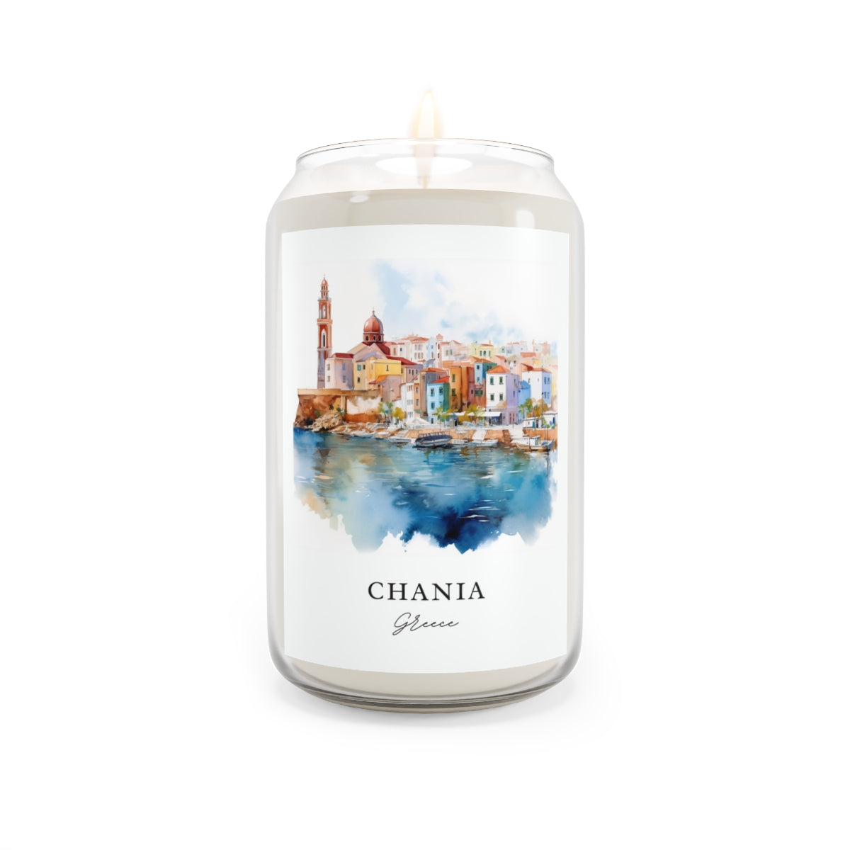 Chania, Greece scented soy candle