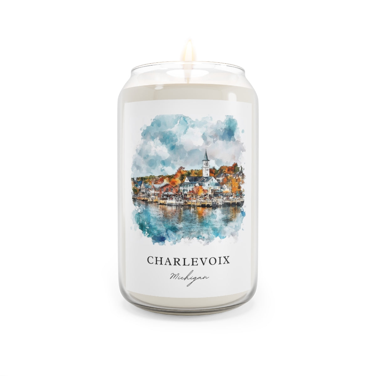 Charlevoix, Michigan scented soy candle