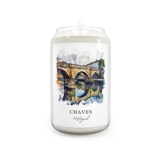 Chaves, Portugal scented soy candle