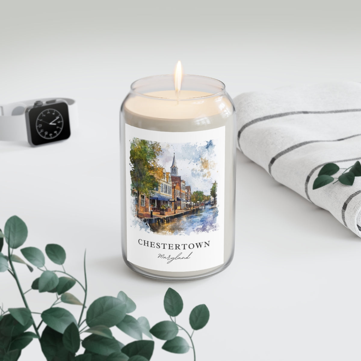 Chestertown, Maryland scented soy candle