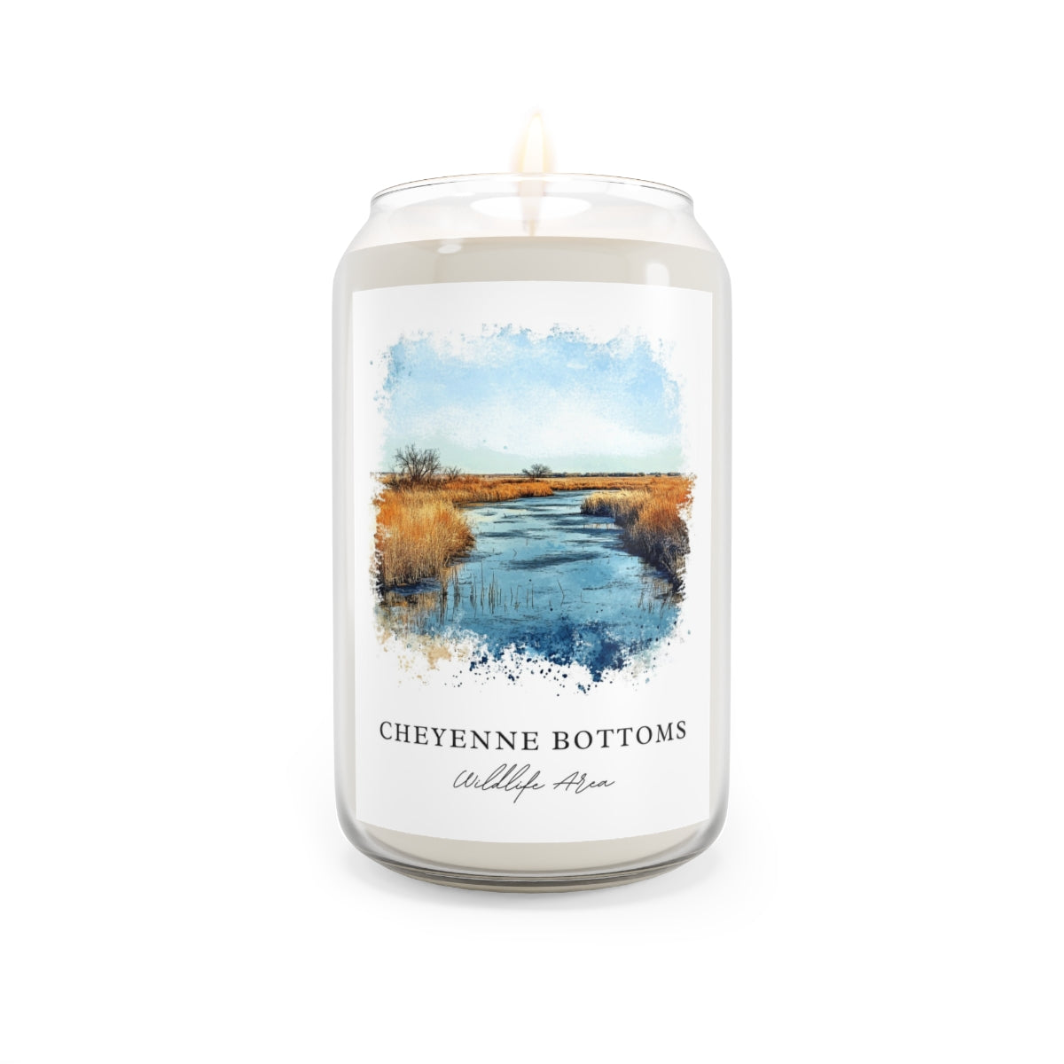 Cheyenne Bottoms, Wildlife Area scented soy candle