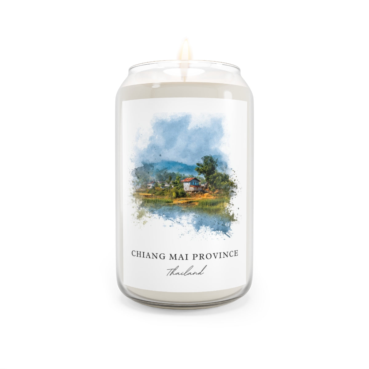 Chiang Mai Province, Thailand scented soy candle
