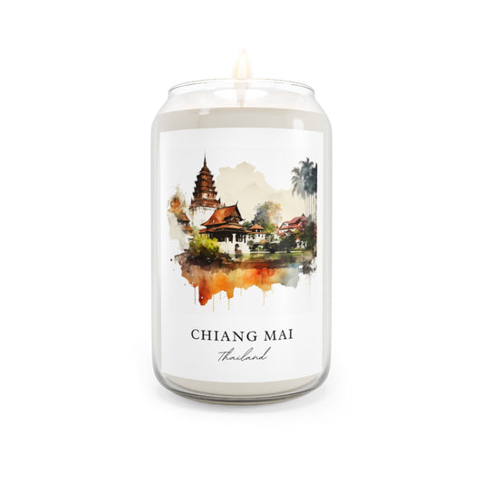 Chiang Mai, Thailand scented soy candle