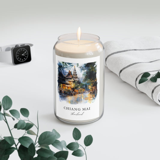 Chiang Mai, Thailand scented soy candle