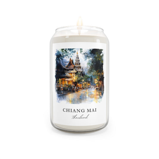 Chiang Mai, Thailand scented soy candle