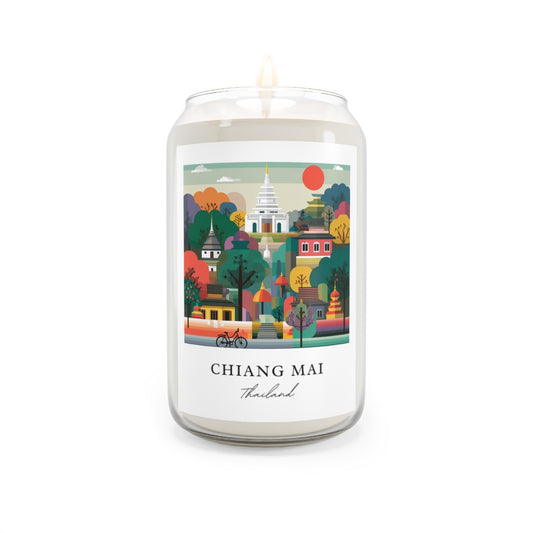Chiang Mai, Thailand scented soy candle