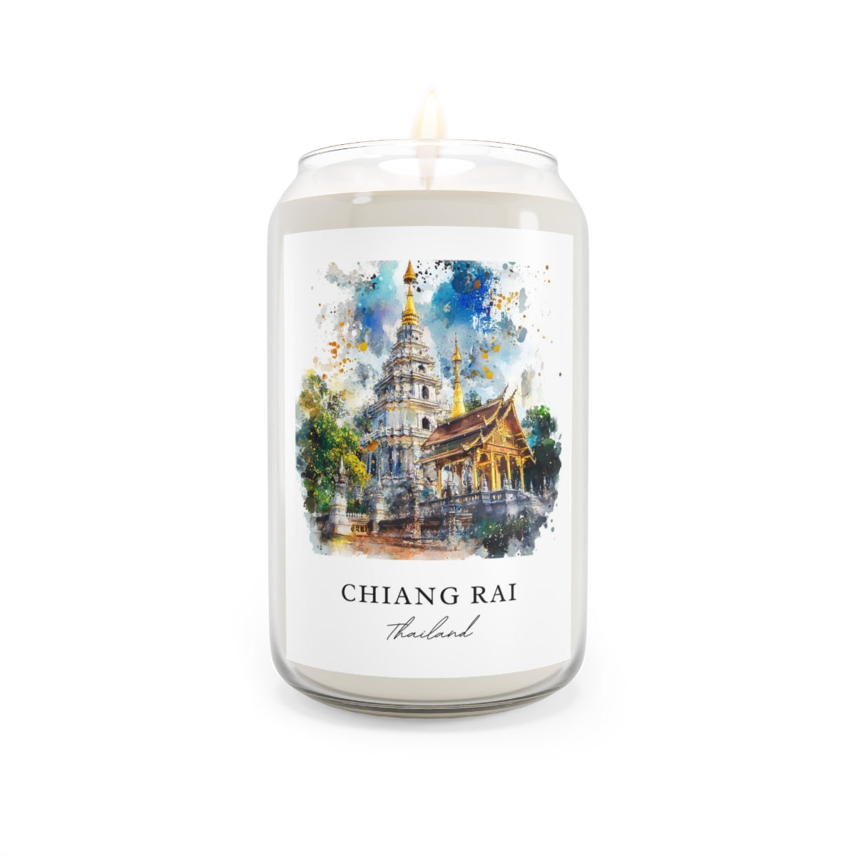 Chiang Rai, Thailand scented soy candle