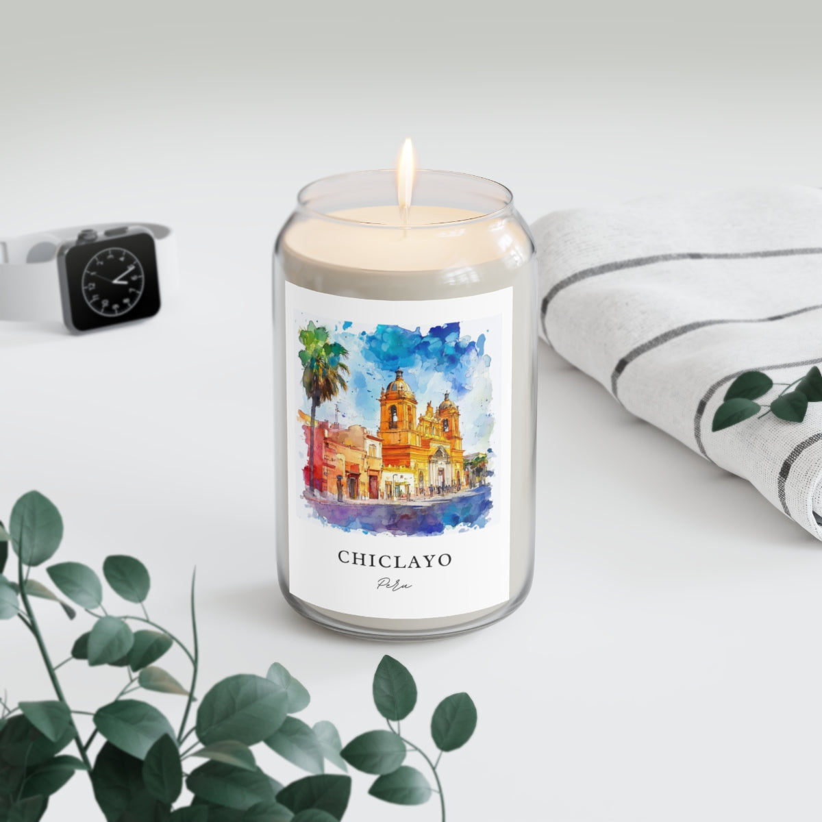 Chiclayo, Peru scented soy candle