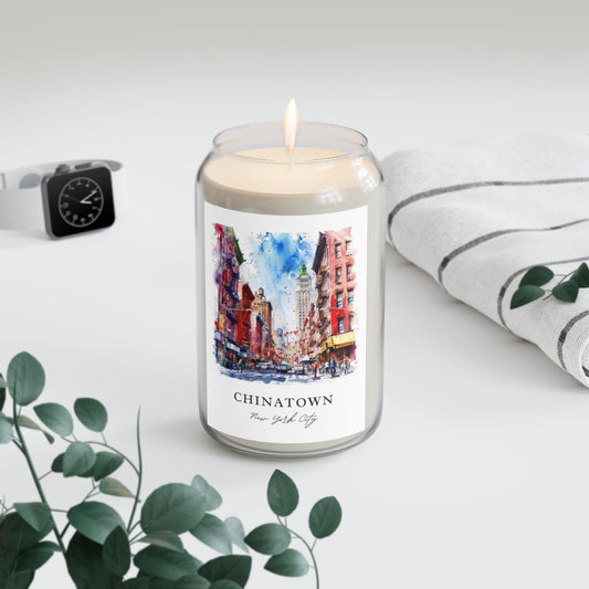 Chinatown, New York City scented soy candle