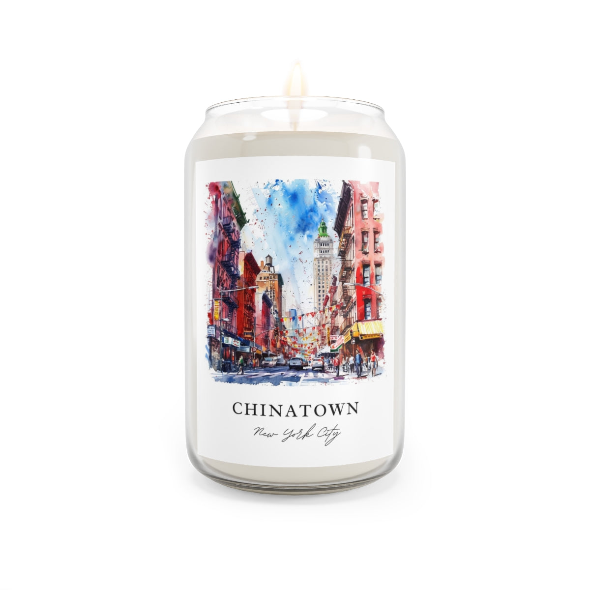 Chinatown, New York City scented soy candle