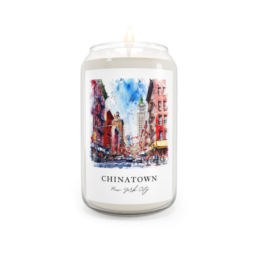 Chinatown, New York City scented soy candle