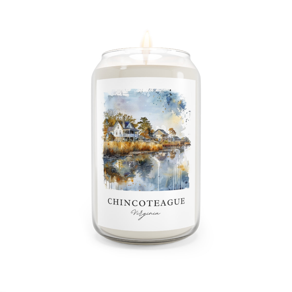 Chincoteague, Virginia scented soy candle