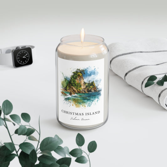 Christmas Island, Indian Ocean scented soy candle