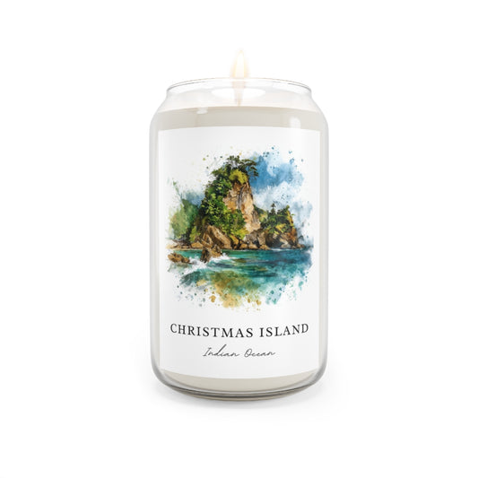 Christmas Island, Indian Ocean scented soy candle