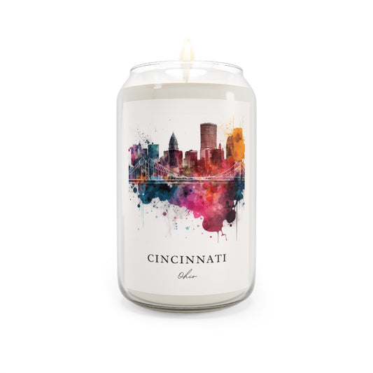 Cincinnati, Ohio scented soy candle
