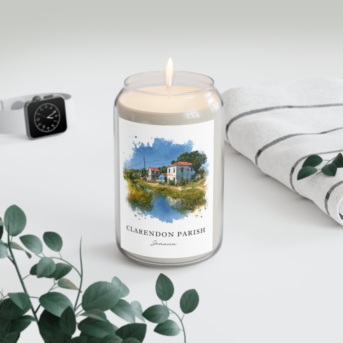 Clarendon Parish, Jamaica scented soy candle
